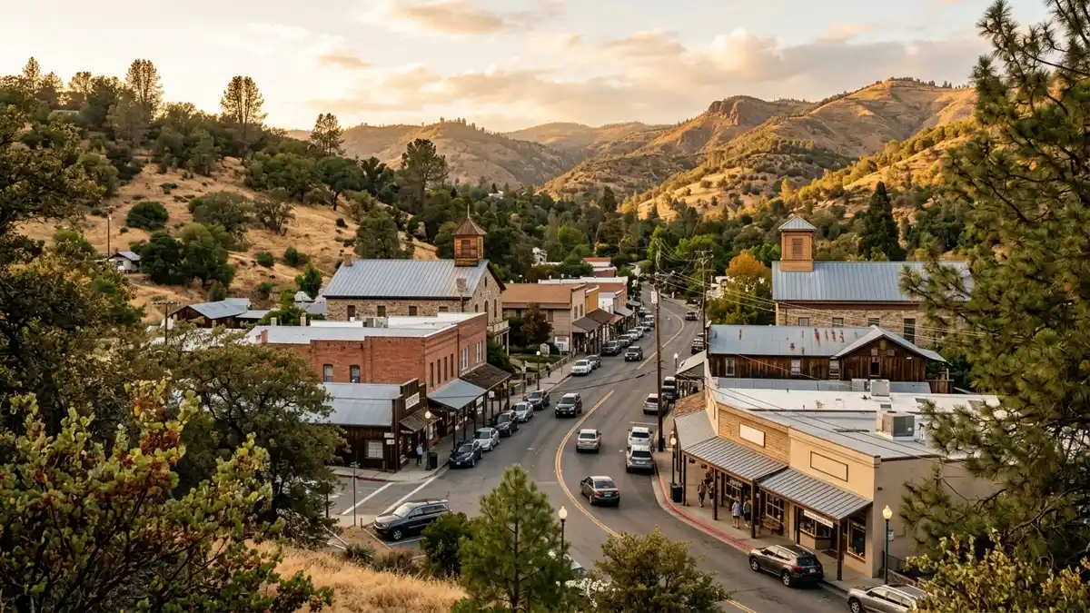 Public restroom locations mapped in Mariposa, California — 6 facilities across zip codes 95338