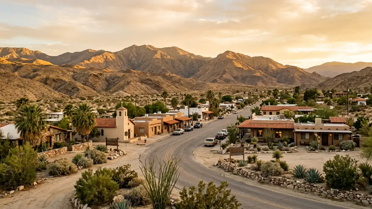 Public restroom locations mapped in Mission Springs, California — 9 facilities across zip codes 95066