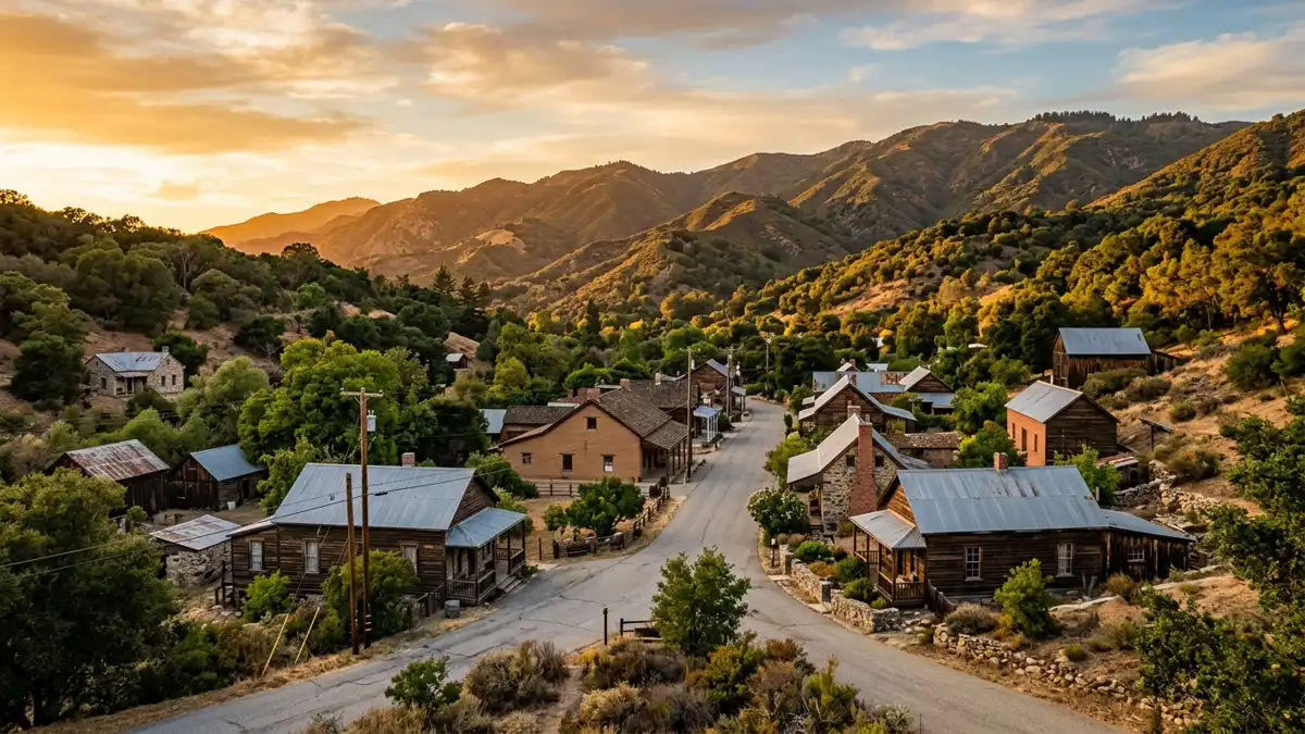 Public restroom locations mapped in New Almaden, California — 4 facilities across the city