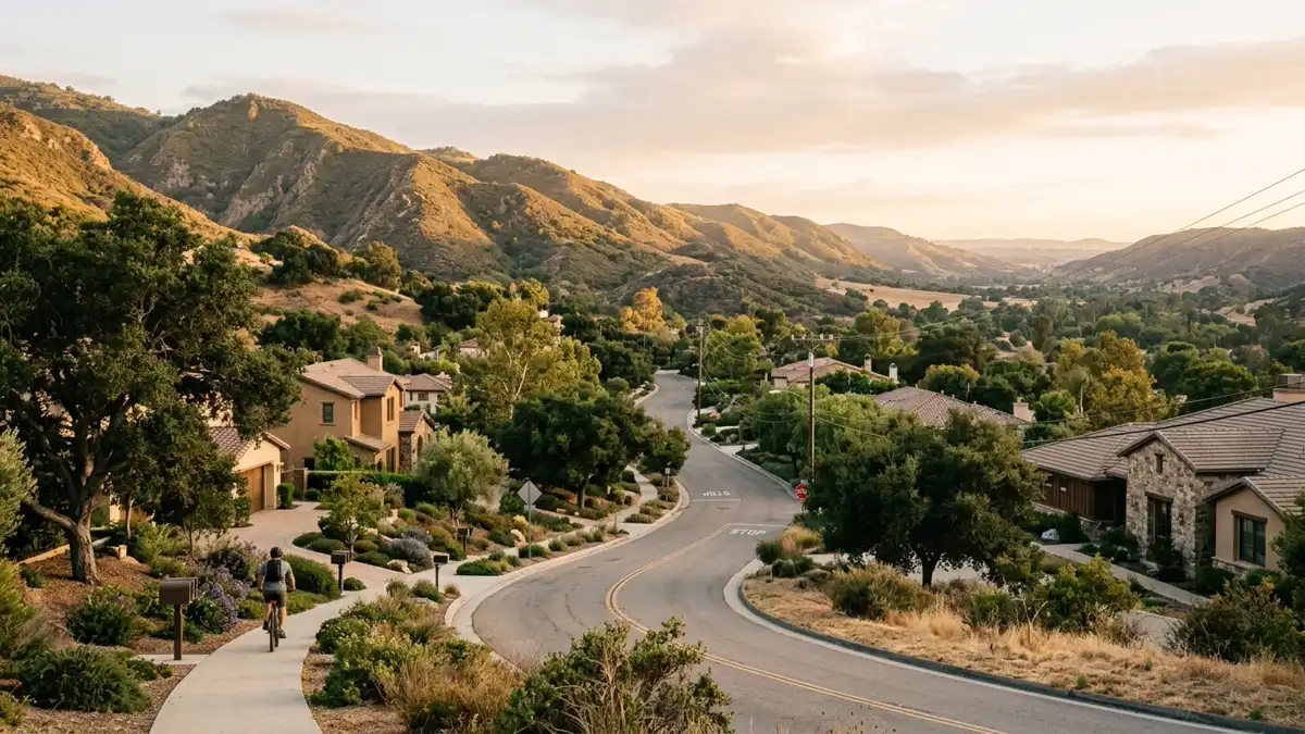 Public restroom locations mapped in Oak Park, California — 74 facilities across zip codes 91377, 93906
