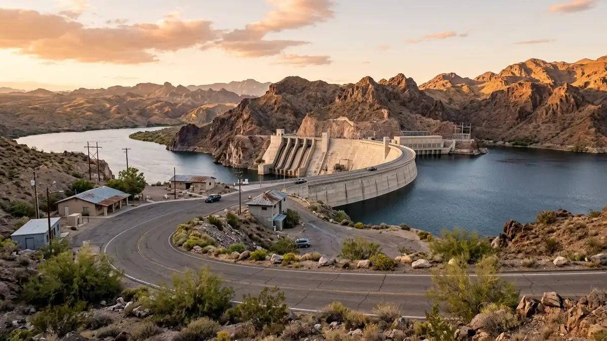 Public restroom locations mapped in Parker Dam, California — 4 facilities across zip codes 92267
