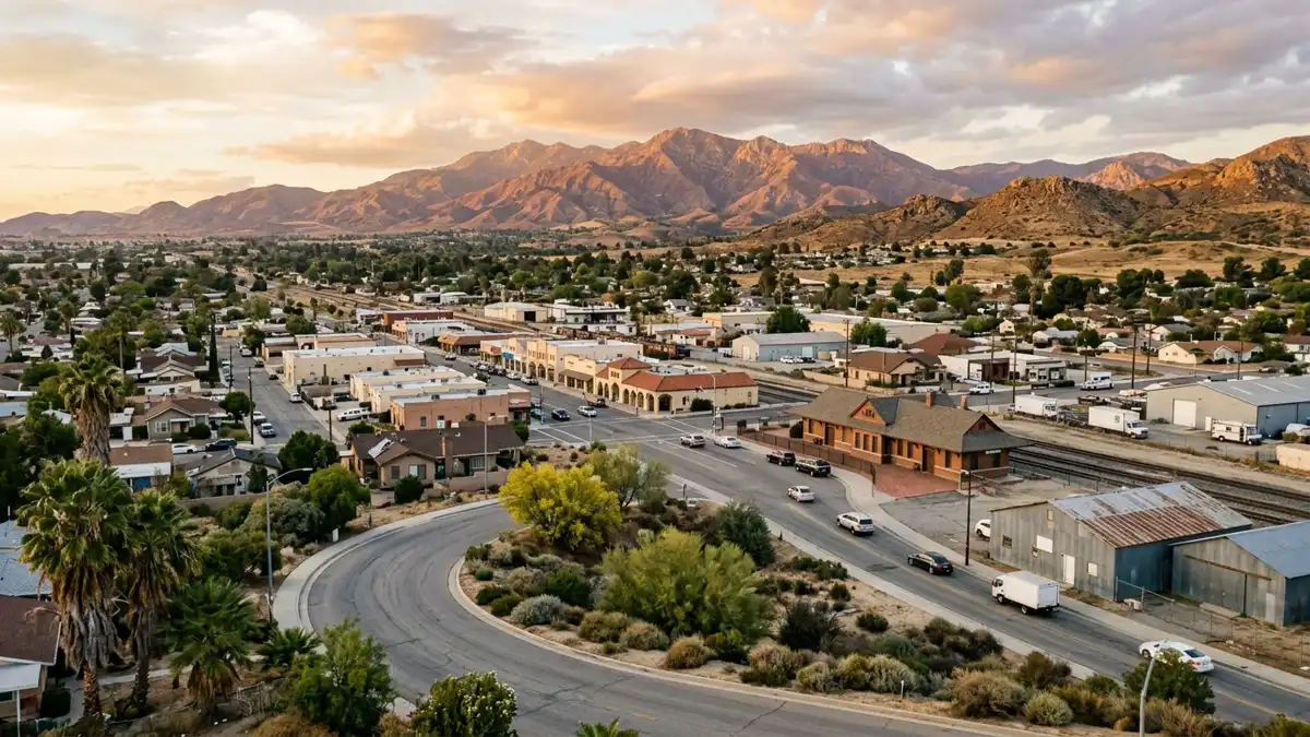 Public restroom locations mapped in Perris, California — 12 facilities across zip codes 92570