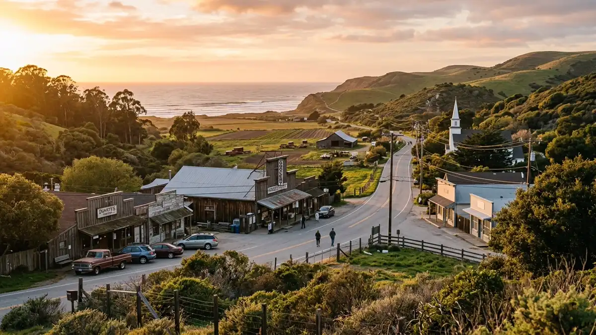 Public restroom locations mapped in Pescadero, California — 38 facilities across zip codes 94060