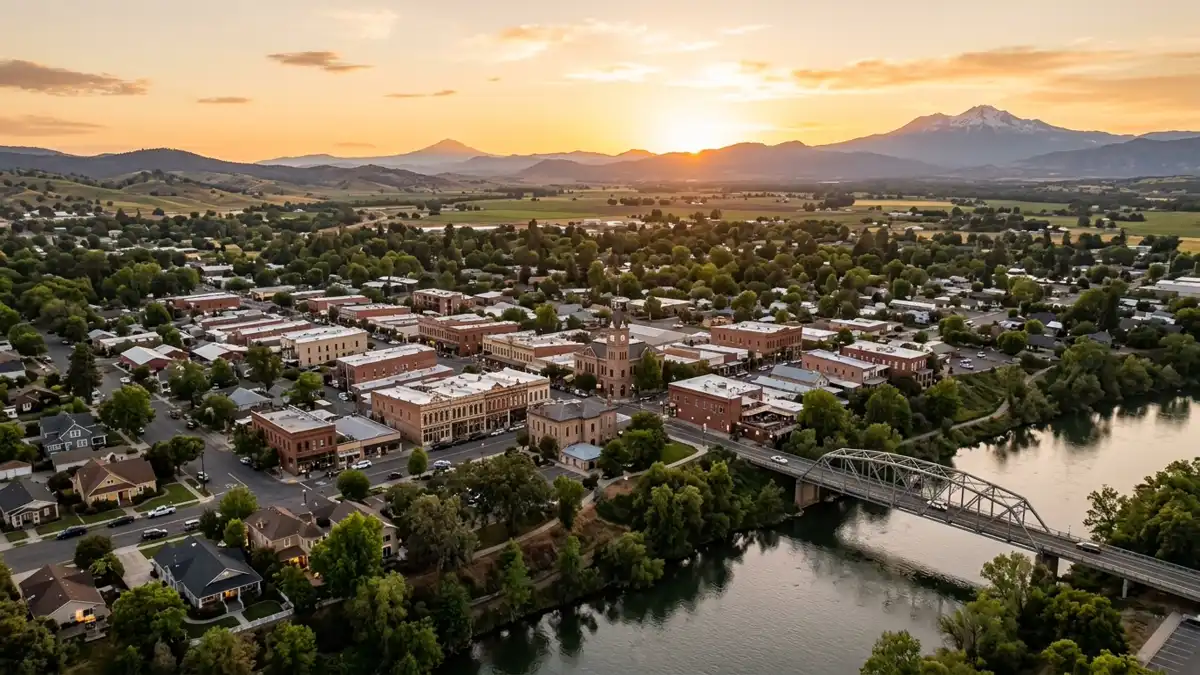 Public restroom locations mapped in Red Bluff, California — 11 facilities across zip codes 96080, 96980