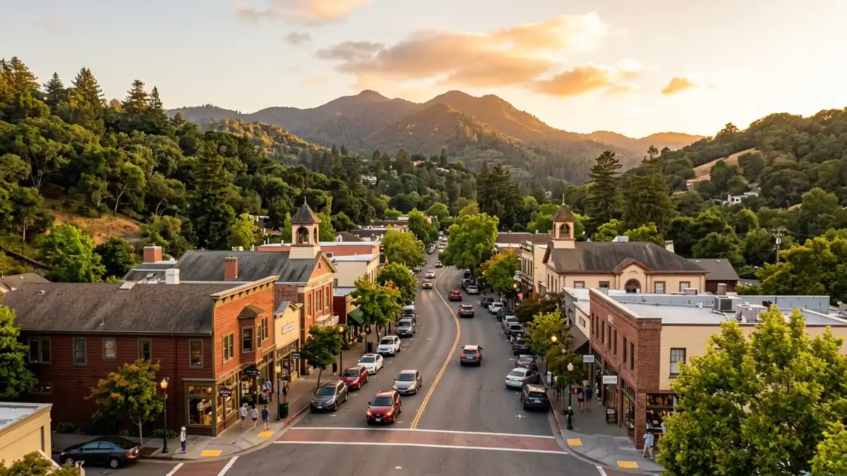 Public restroom locations mapped in San Anselmo, California — 4 facilities across zip codes 94960