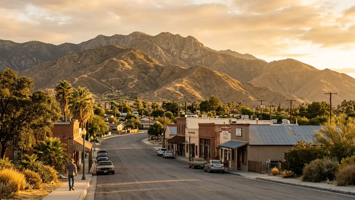 Public restroom locations mapped in San Jacinto, California — 24 facilities across zip codes 92582, 92583