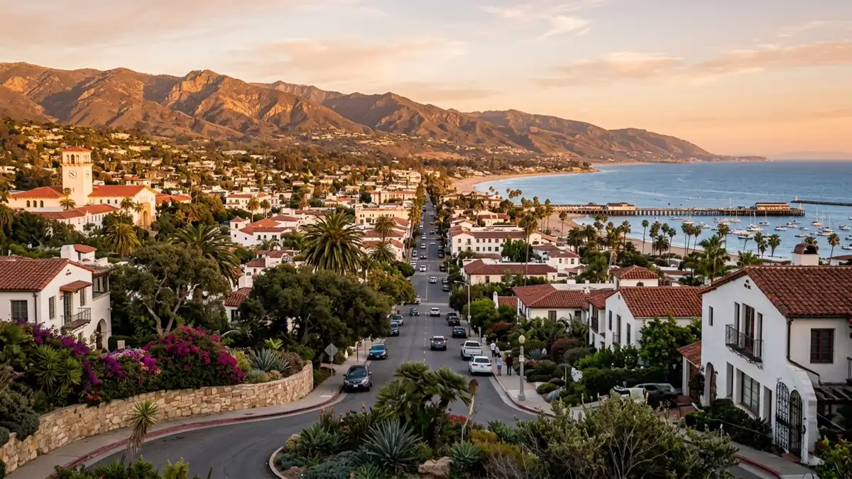Public restroom locations mapped in Santa Barbara, California — 159 facilities across zip codes 93101, 93102, 93103