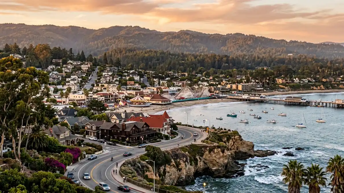 Public restroom locations mapped in Santa Cruz County, California — 151 facilities across zip codes 95003, 95005, 95006
