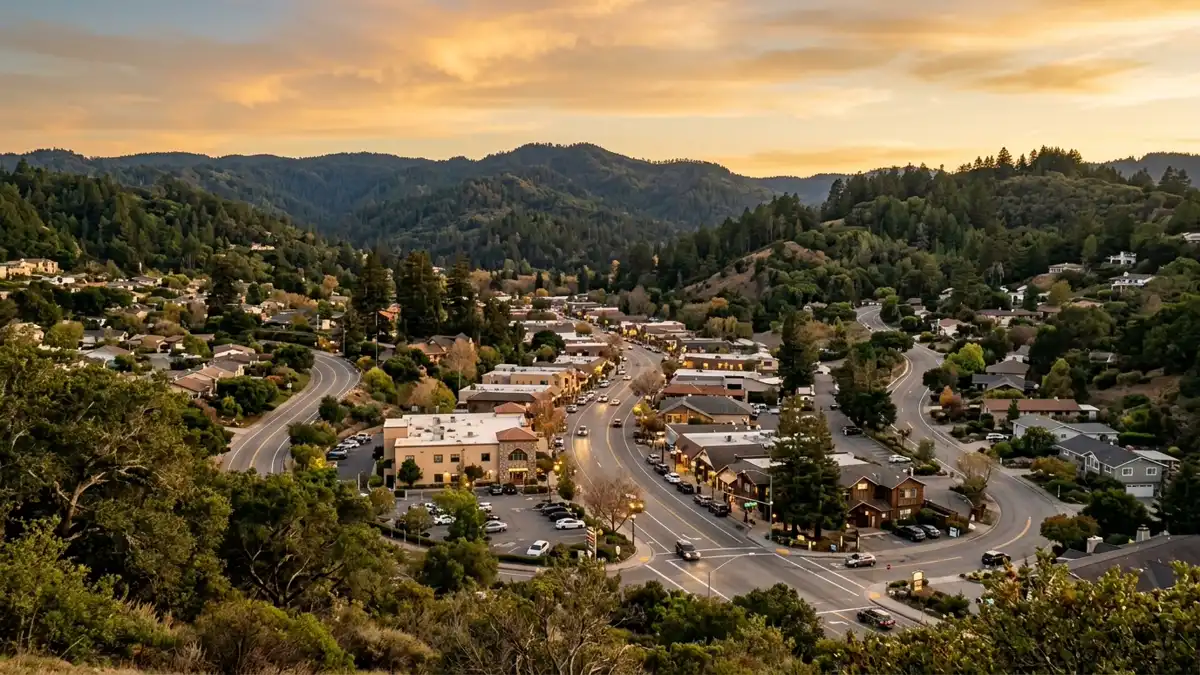 Public restroom locations mapped in Scotts Valley, California — 14 facilities across zip codes 95066