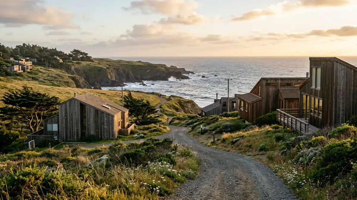 Public restroom locations mapped in Sea Ranch, California — 2 facilities across zip codes 95497