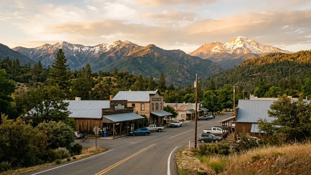 Public restroom locations mapped in Shasta County, California — 128 facilities across zip codes 96017, 96049, 96056
