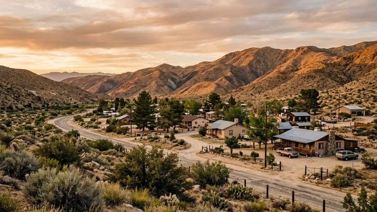 Public restroom locations mapped in Shelter Valley, California — 1 facilities across the city
