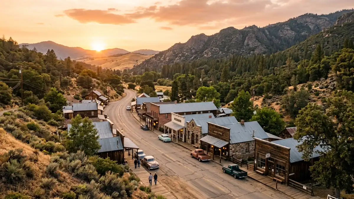 Public restroom locations mapped in Silver City, California — 4 facilities across the city