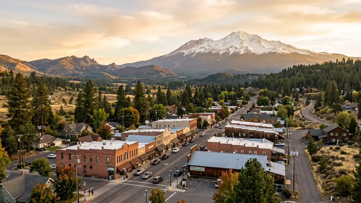 Public restroom locations mapped in Siskiyou County, California — 109 facilities across zip codes 95568, 96025, 96067