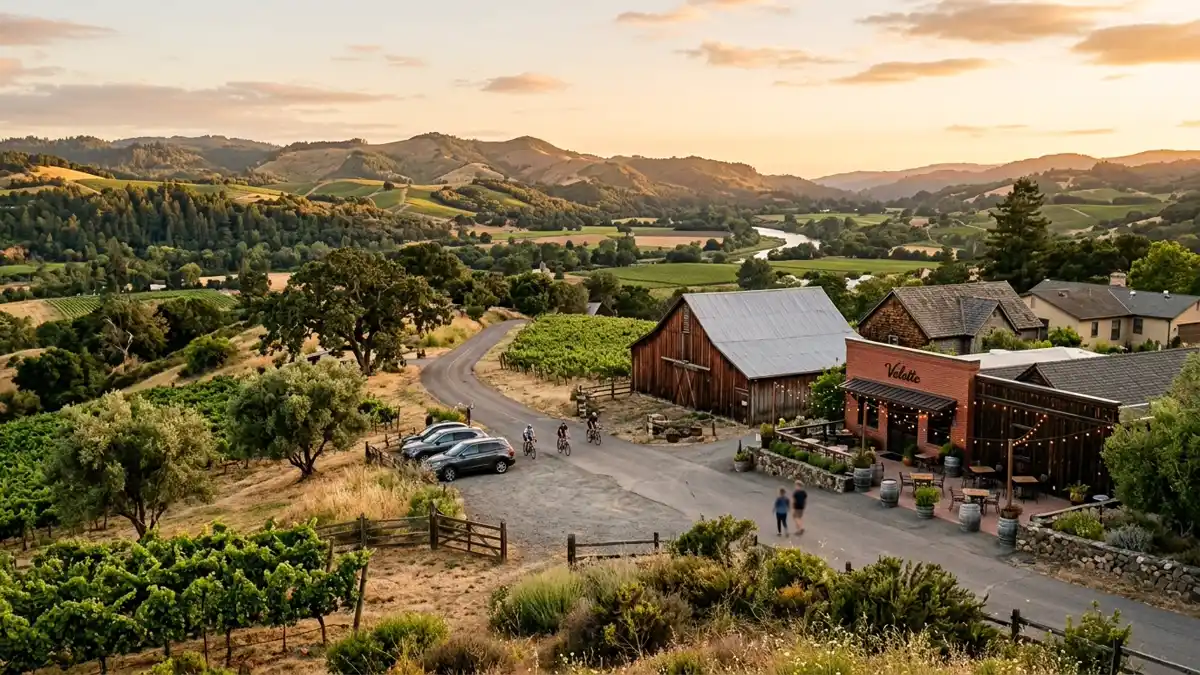 Public restroom locations mapped in Sonoma County, California — 221 facilities across zip codes 94923, 94952, 94954