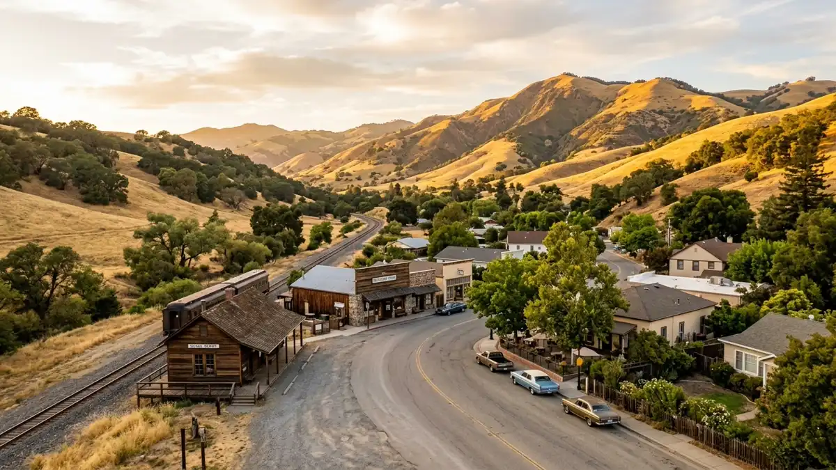 Public restroom locations mapped in Sunol, California — 6 facilities across zip codes 94586