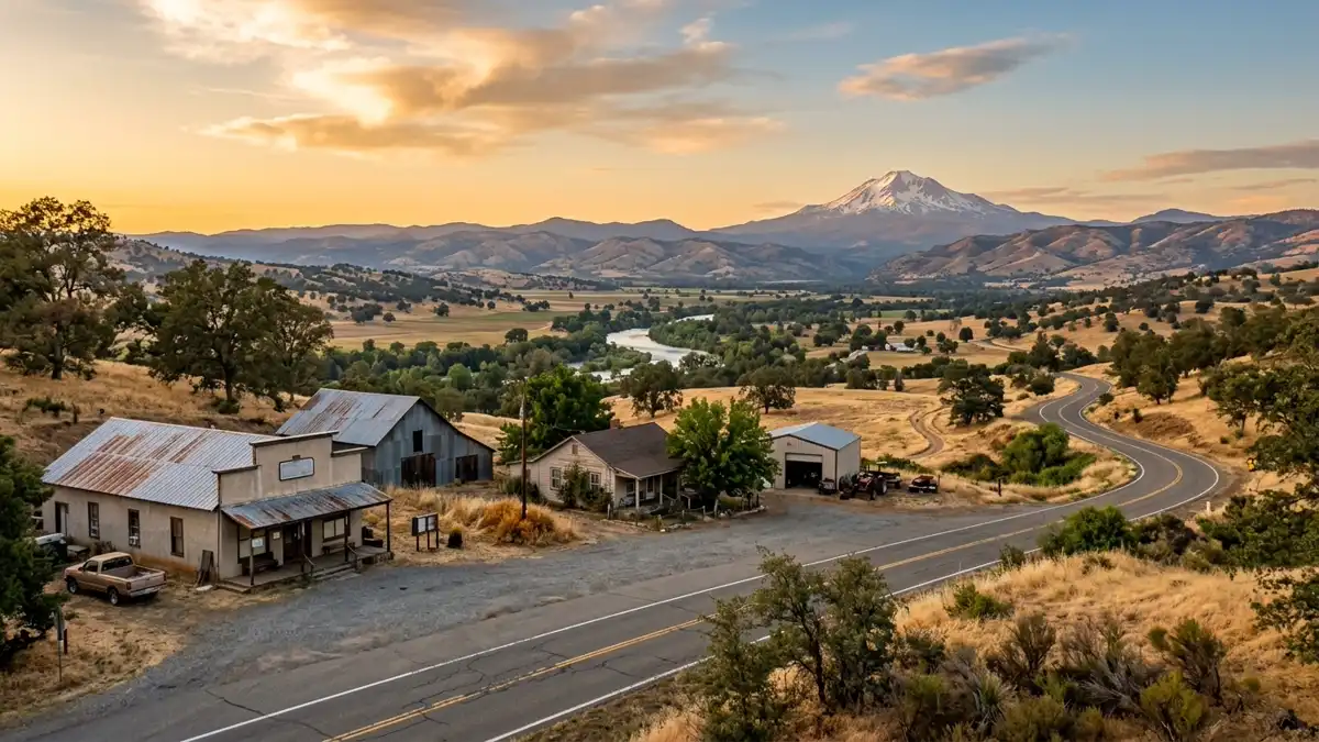 Public restroom locations mapped in Tehama County, California — 28 facilities across zip codes 96021, 96080, 96980
