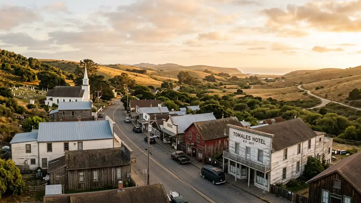 Public restroom locations mapped in Tomales, California — 4 facilities across zip codes 94971
