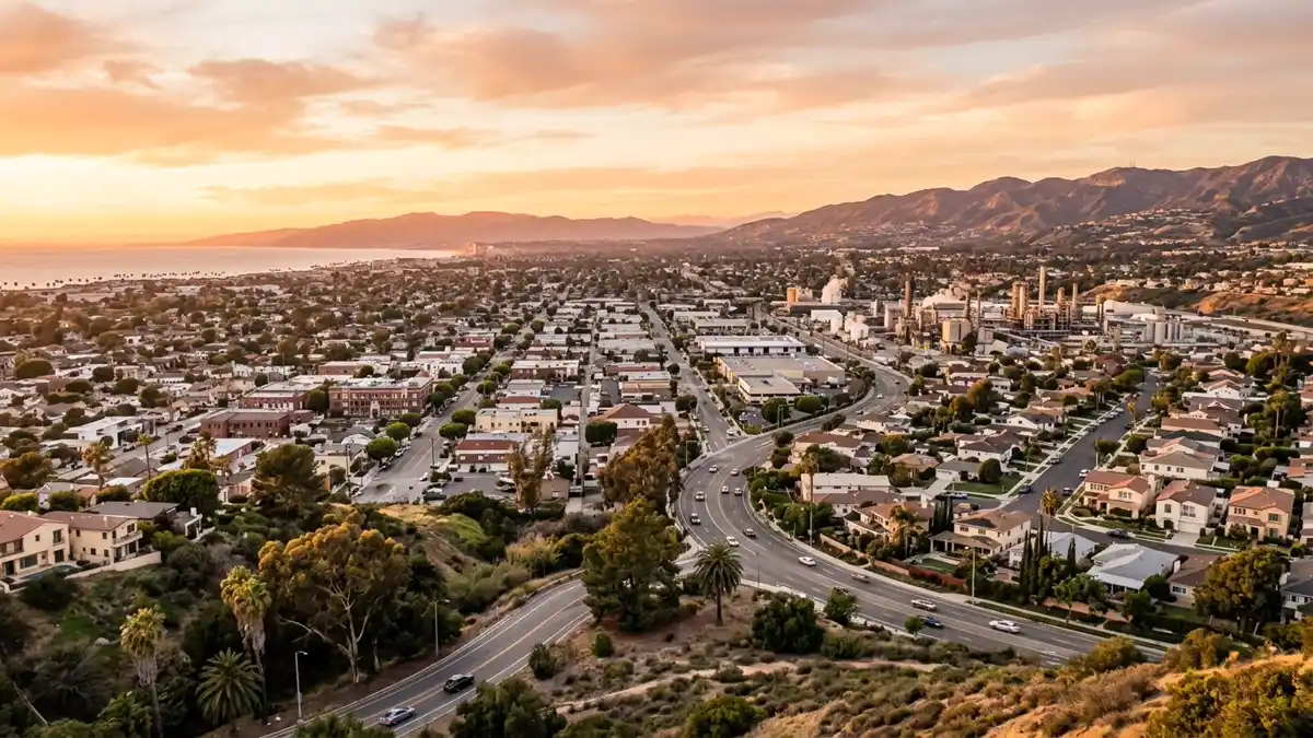 Public restroom locations mapped in Torrance, California — 86 facilities across zip codes 90277, 90278, 90501