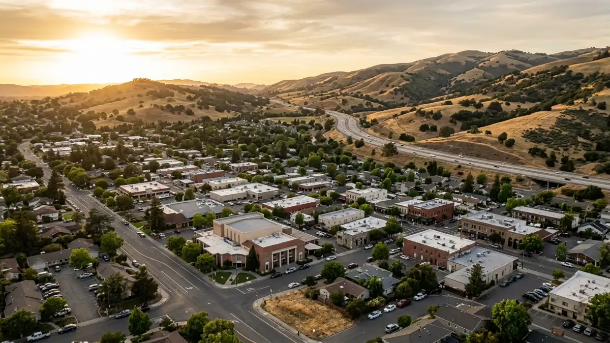 Public restroom locations mapped in Vacaville, California — 26 facilities across zip codes 95687, 95688, 95696