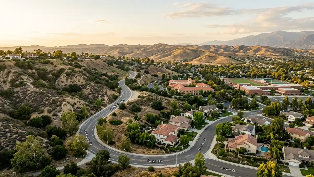 Public restroom locations mapped in Walnut, California — 31 facilities across zip codes 91765, 91789