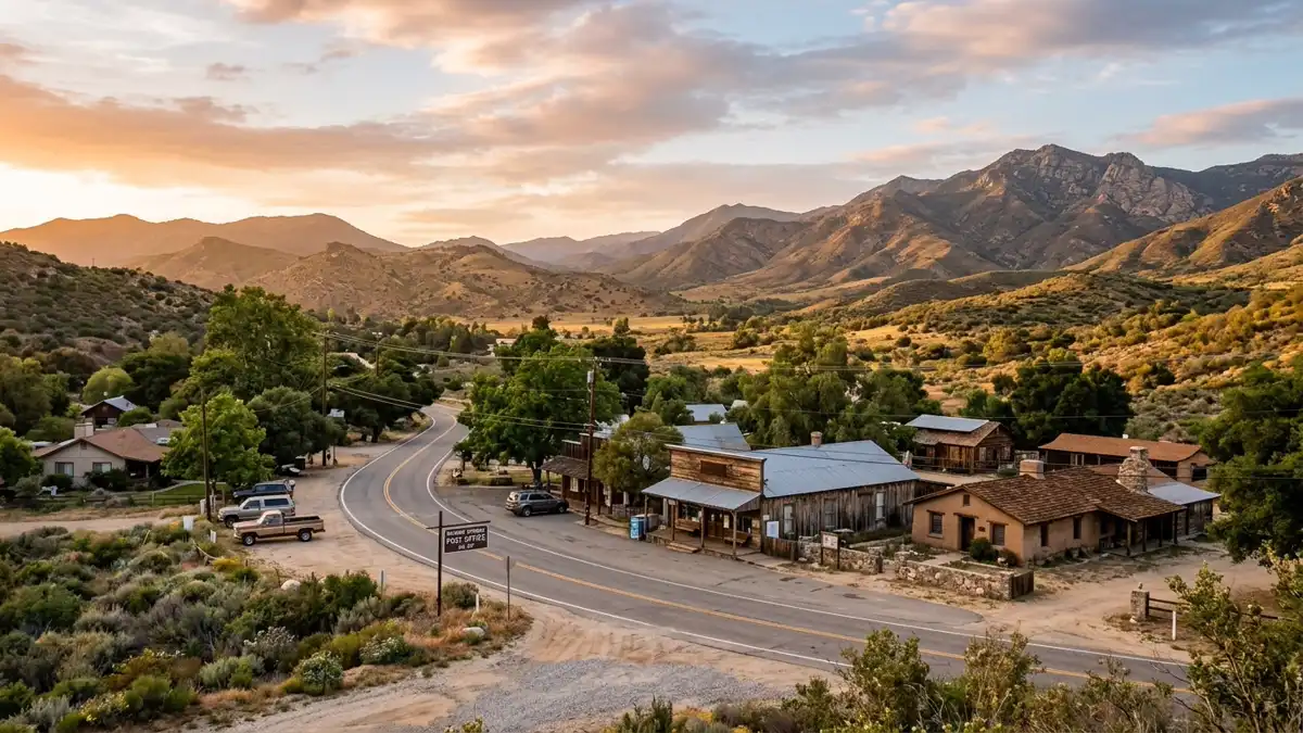Public restroom locations mapped in Warner Springs, California — 34 facilities across zip codes 92086