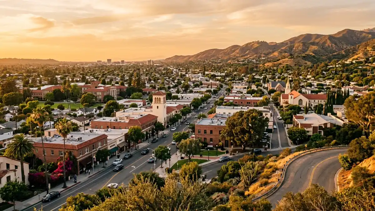 Public restroom locations mapped in Whittier, California — 61 facilities across zip codes 90601, 90602, 90603
