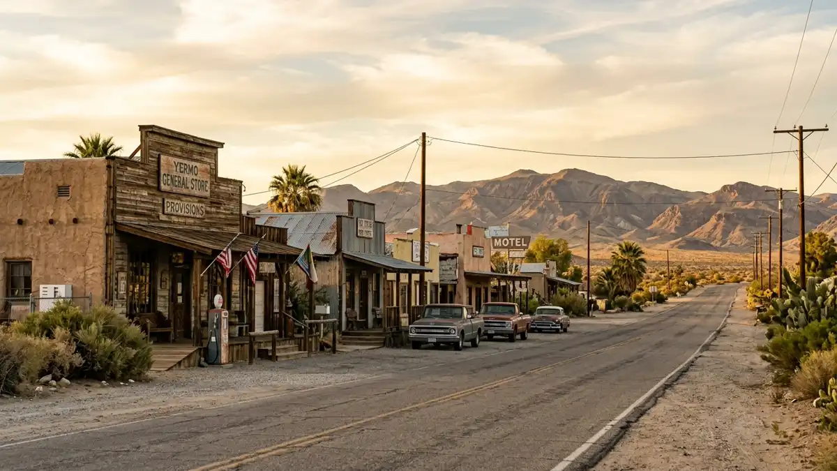 Public restroom locations mapped in Yermo, California — 1 facilities across zip codes 92398