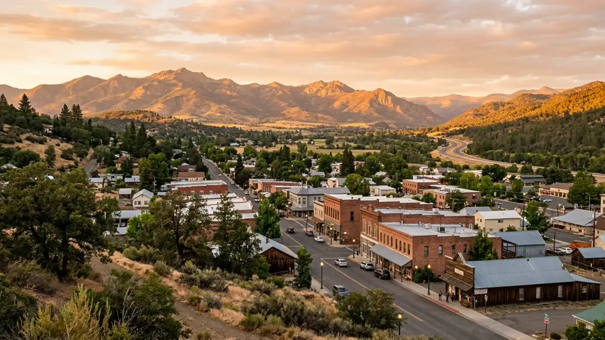 Public restroom locations mapped in Yreka, California — 19 facilities across zip codes 96097