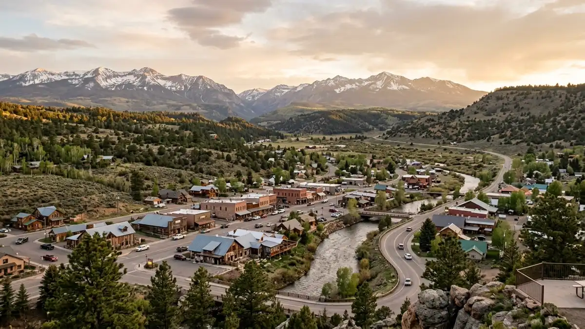 Public restroom locations mapped in Archuleta County, Colorado — 3 facilities across the city