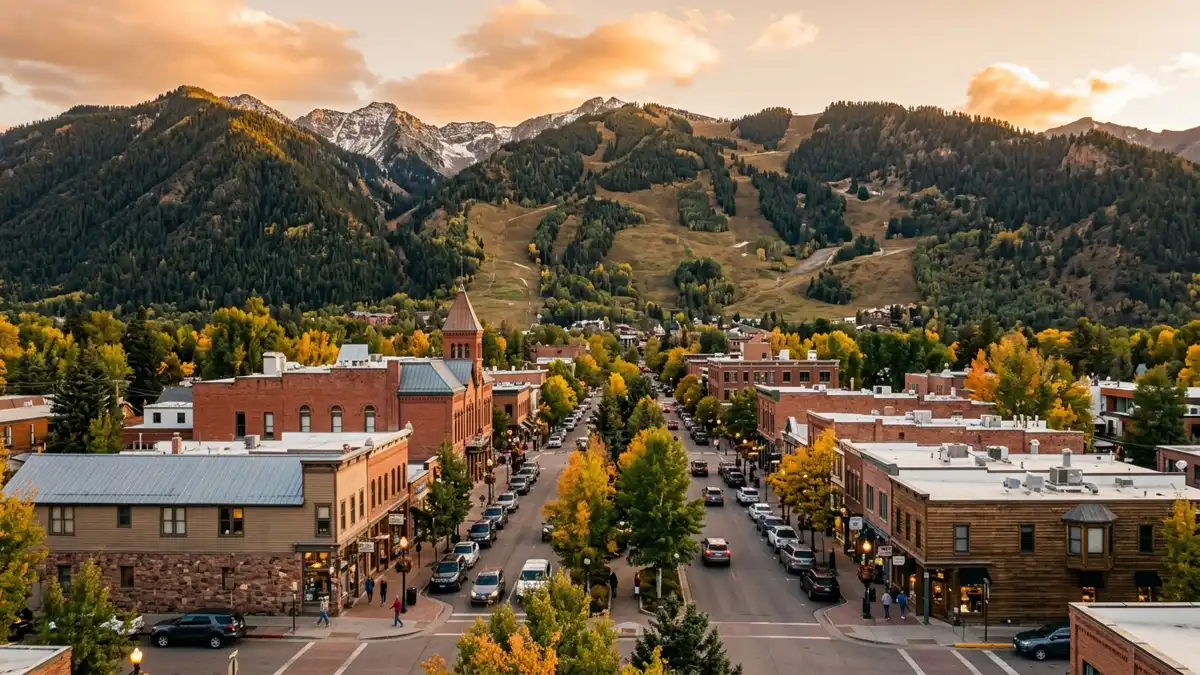 Public restroom locations mapped in Aspen, Colorado — 11 facilities across zip codes 81011, 81612