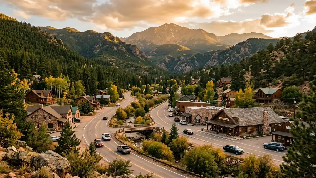 Public restroom locations mapped in Cascade, Colorado — 5 facilities across zip codes 80809