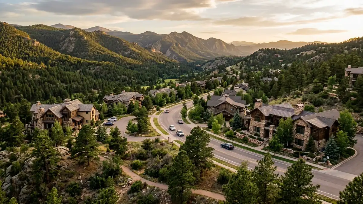 Public restroom locations mapped in Castle Pines, Colorado — 2 facilities across zip codes 80108