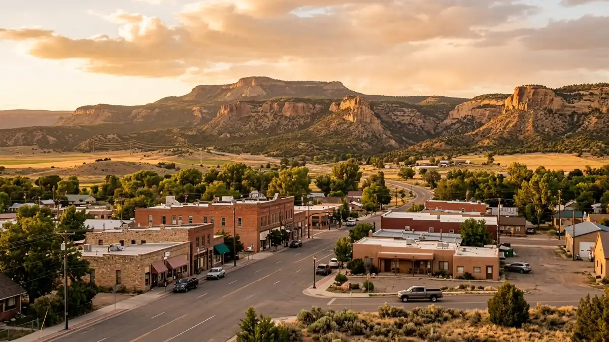 Public restroom locations mapped in Cortez, Colorado — 10 facilities across zip codes 81321
