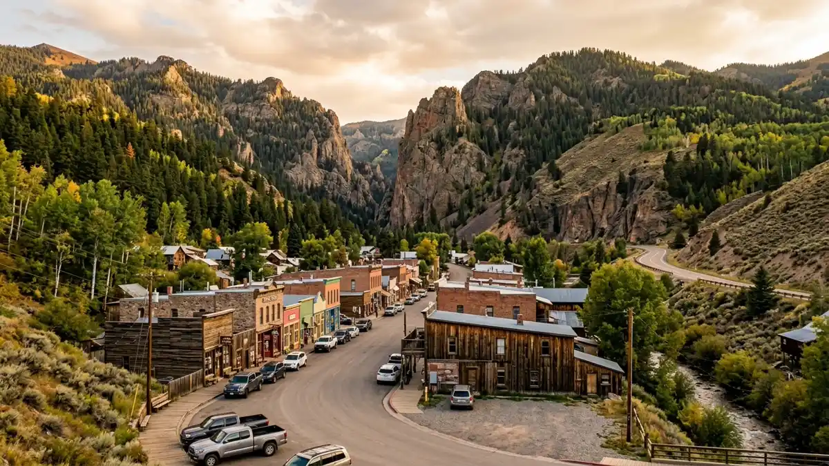 Public restroom locations mapped in Creede, Colorado — 8 facilities across zip codes 81130