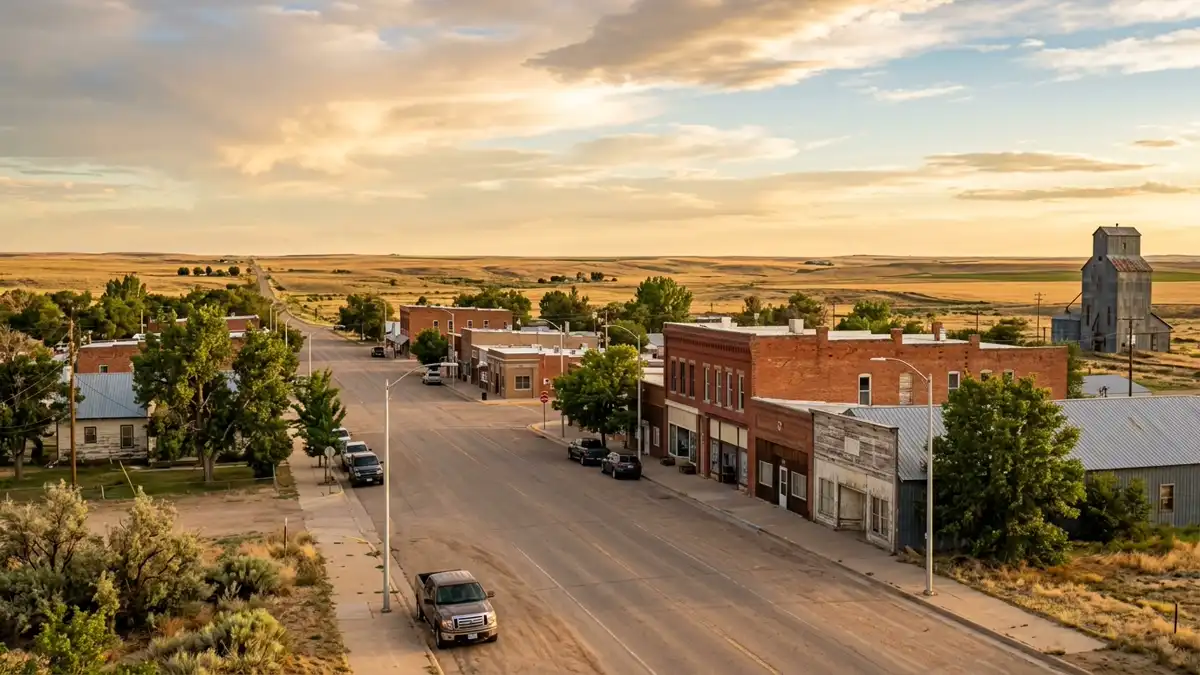 Public restroom locations mapped in Kiowa County, Colorado — 8 facilities across the city