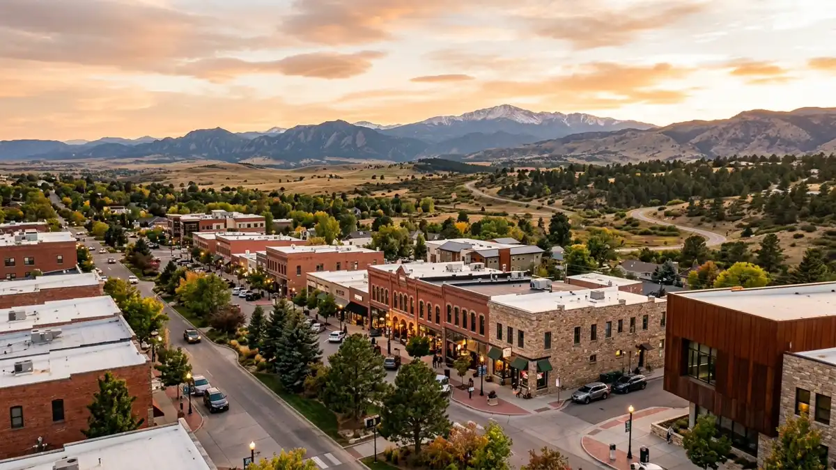 Public restroom locations mapped in Parker, Colorado — 83 facilities across zip codes 80134, 80138