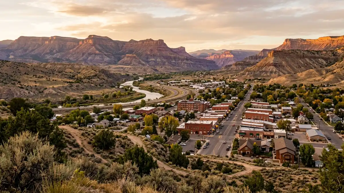 Public restroom locations mapped in Rifle, Colorado — 12 facilities across zip codes 81650