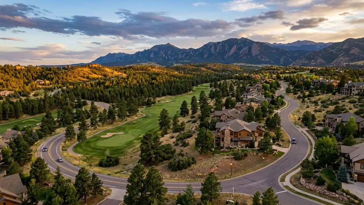 Public restroom locations mapped in The Pinery, Colorado — 18 facilities across zip codes 80134