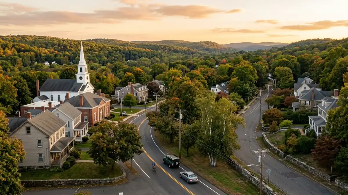 Public restroom locations mapped in Bloomfield, Connecticut — 27 facilities across zip codes 06002, 06070