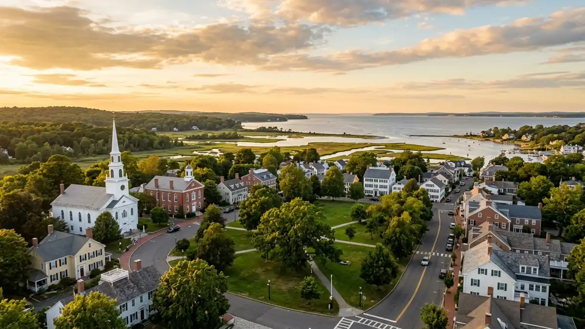 Public restroom locations mapped in Guilford, Connecticut — 3 facilities across zip codes 06437