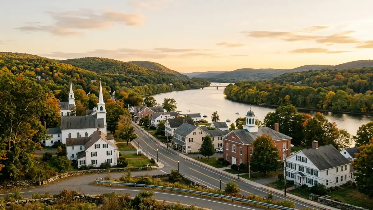 Public restroom locations mapped in Haddam, Connecticut — 2 facilities across zip codes 06438, 06441