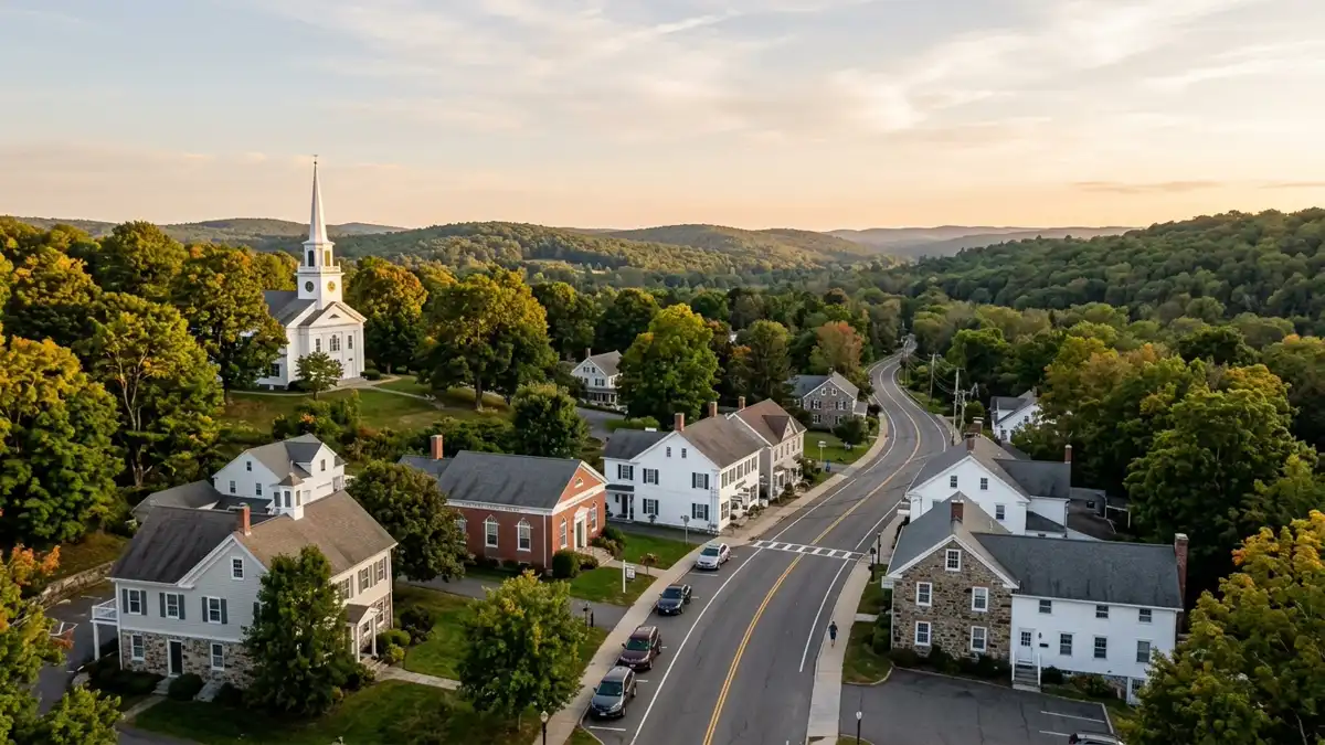 Public restroom locations mapped in Southbury, Connecticut — 7 facilities across zip codes 06482, 06488