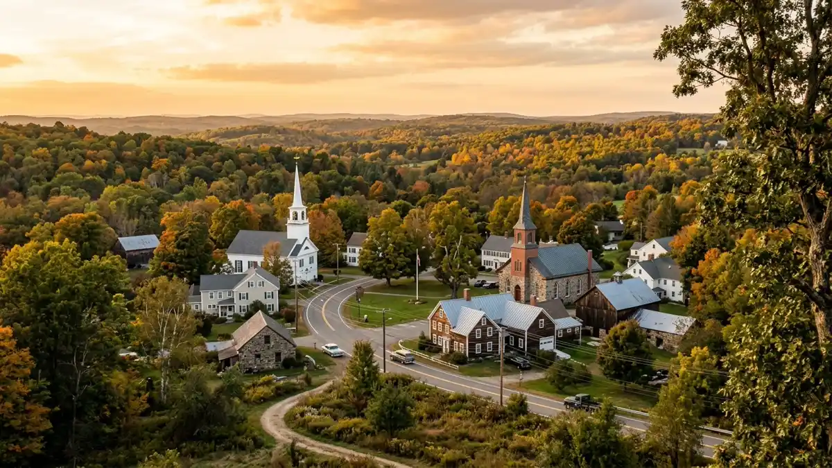 Public restroom locations mapped in Willington, Connecticut — 7 facilities across zip codes 06279