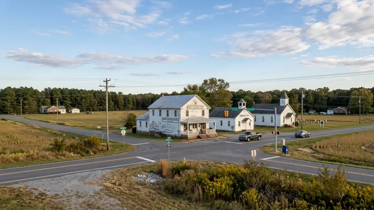 Public restroom locations mapped in Whaleys Crossroads, Delaware — 1 facility across the city