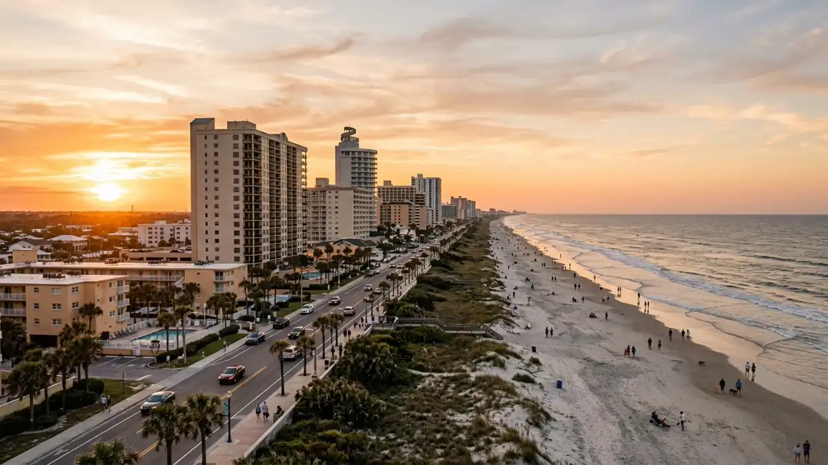 Public restroom locations mapped in Daytona Beach Shores, Florida — 14 facilities across zip codes 32118, 32119, 32127