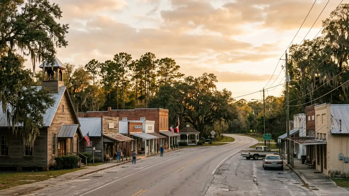 Public restroom locations mapped in Fort White, Florida — 1 facility across zip codes 32038