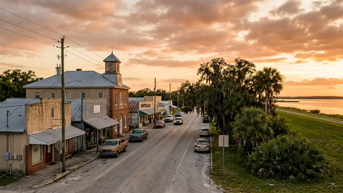Public restroom locations mapped in Glades County, Florida — 4 facilities across the city