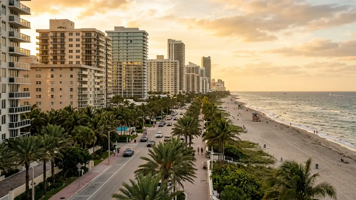Public restroom locations mapped in Hallandale Beach, Florida — 1 facility across zip codes 33009