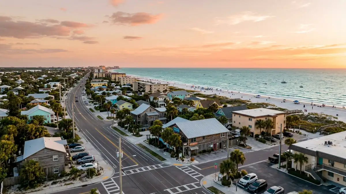 Public restroom locations mapped in Indian Rocks Beach, Florida — 9 facilities across zip codes 33774, 33785